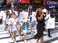 Keke Palmer Leads Rally in NYC for Girls Self-Esteem