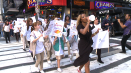Keke Palmer Leads Rally in NYC for Girls Self-Esteem Keke Palmer Leads Rally in NYC for Girls Self-Esteem