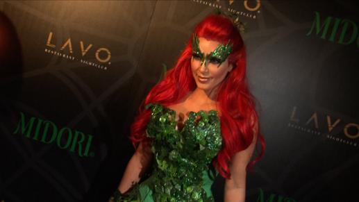 Kim Kardashian Celebrates Halloween In NYC 