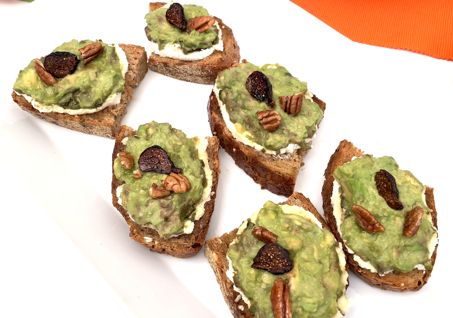 Cheese Board Guac Toast