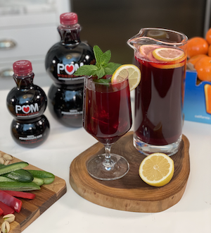 POM Wonderful 100% Pomegranate Mocktail