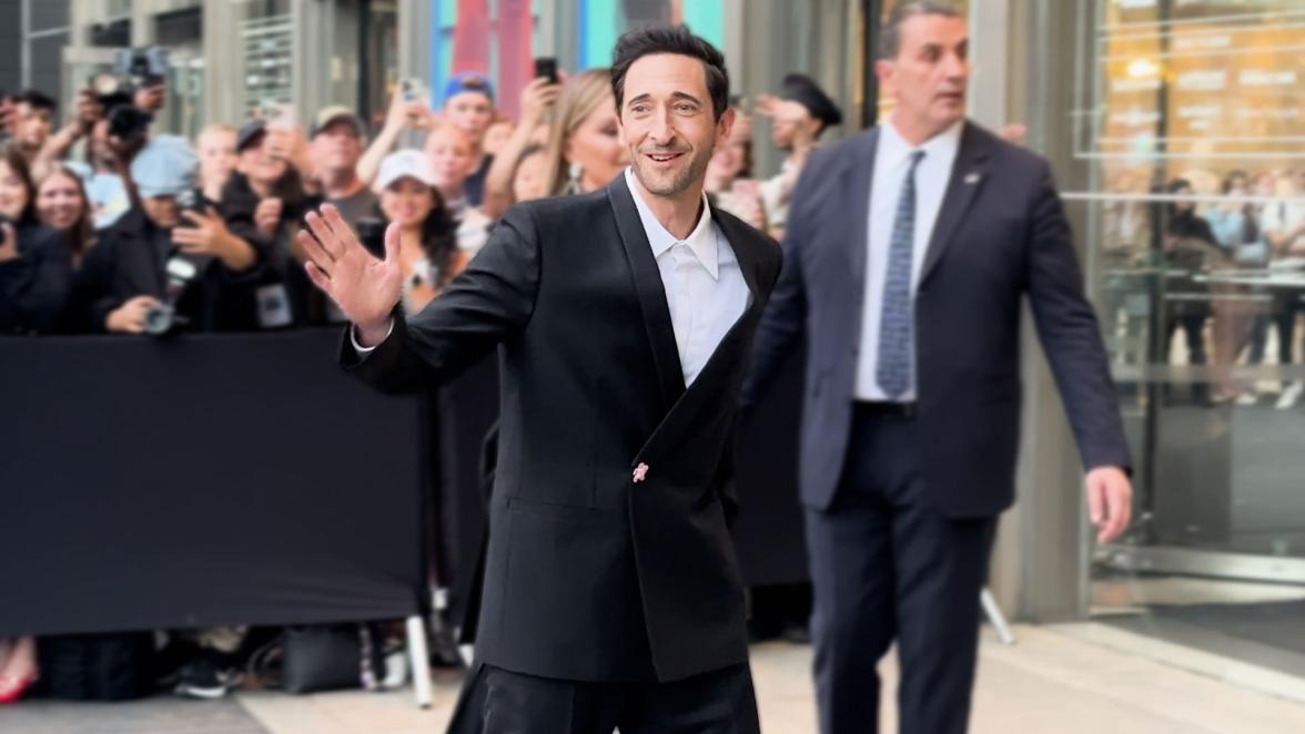 Adrien Brody honored at the 2025 TIME100 Gala in New York City