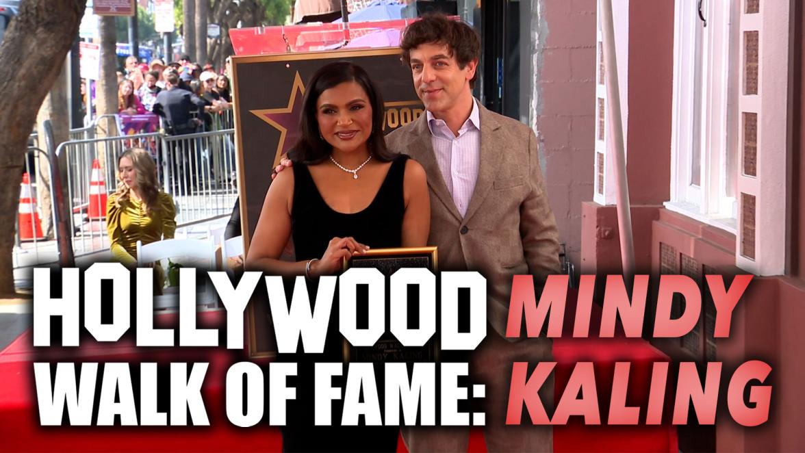 Mindy Kaling Receives Star on Hollywood Walk of Fame