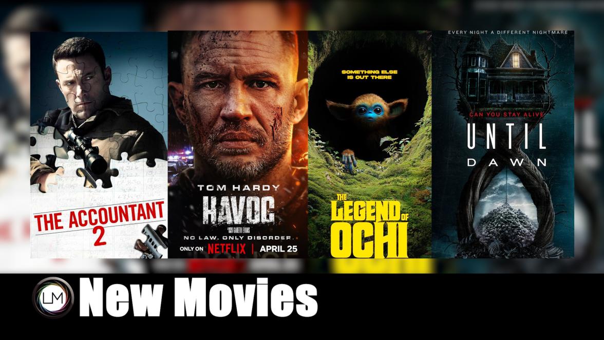 New Movies: The Accountant 2, Until Dawn, The Legend of Ochi, and Havoc 