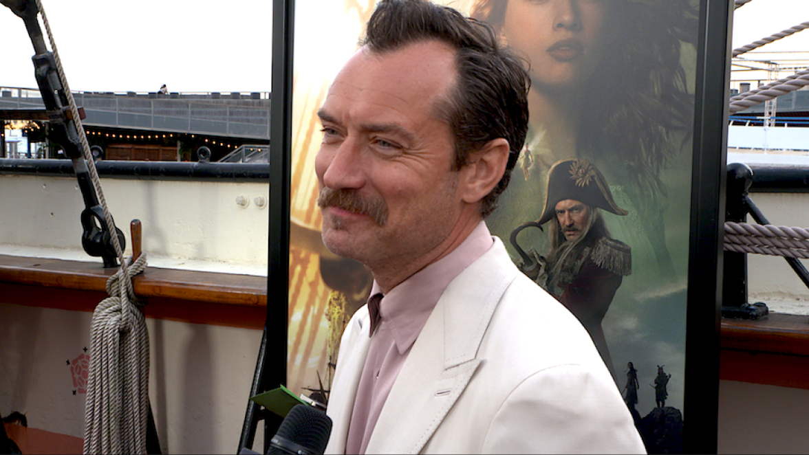 Jude Law on Taking on Role of Captain Hook in Peter Pan & Wendy