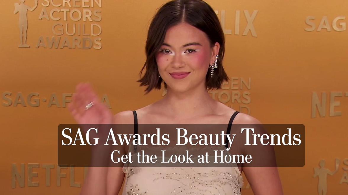 SAG Awards Beauty Trends: Get the Look at Home