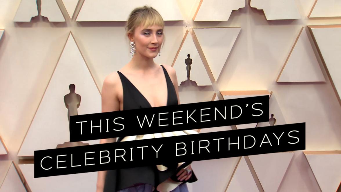 Celebrity Weekend Birthdays: Herbie Hancock, David Letterman, Claire Danes, Brendon Urie, Saoirse Ronan, Allison Williams, and More
