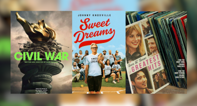 New Movies: Civil War, Sweet Dreams, The Long Game, and The Greatest Hits 