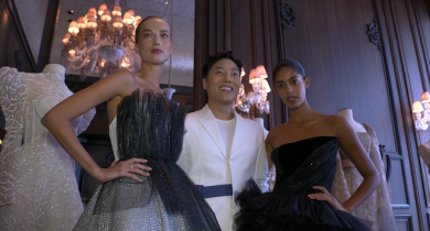Andrew Kwon Debuts His Eveningwear Collection at NYFW Spring/Summer 2023