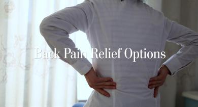 New Data on Back Pain Relief Options