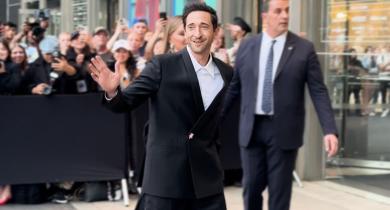 Adrien Brody honored at the 2025 TIME100 Gala in New York City
