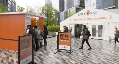 La Roche-Posay Offers Free Skin Cancer Screenings to Thousands of New Yorkers on Melanoma Monday 