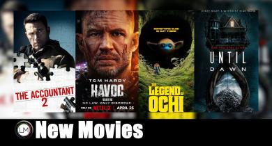 New Movies: The Accountant 2, Until Dawn, The Legend of Ochi, and Havoc 
