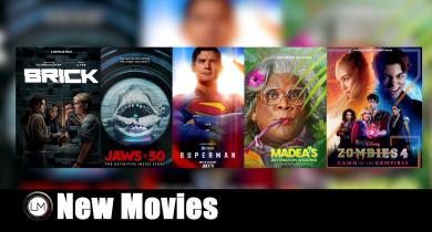 New Movies: Superman, Brick, Jaws @ 50: The Definitive Inside Story, Madea’s Destination Wedding, and Zombies 4: Dawn of the Vampires
