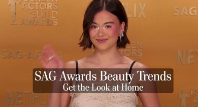 SAG Awards Beauty Trends: Get the Look at Home