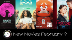 New Movies: Lisa Frankenstein, Suncoast, Turning Red, and Upgraded