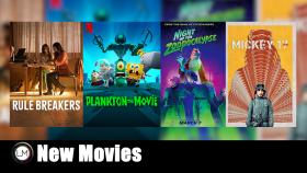 New Movies: Mickey 17, Rule Breakers, Night Of The Zoopocalypse, and Plankton: The Movie