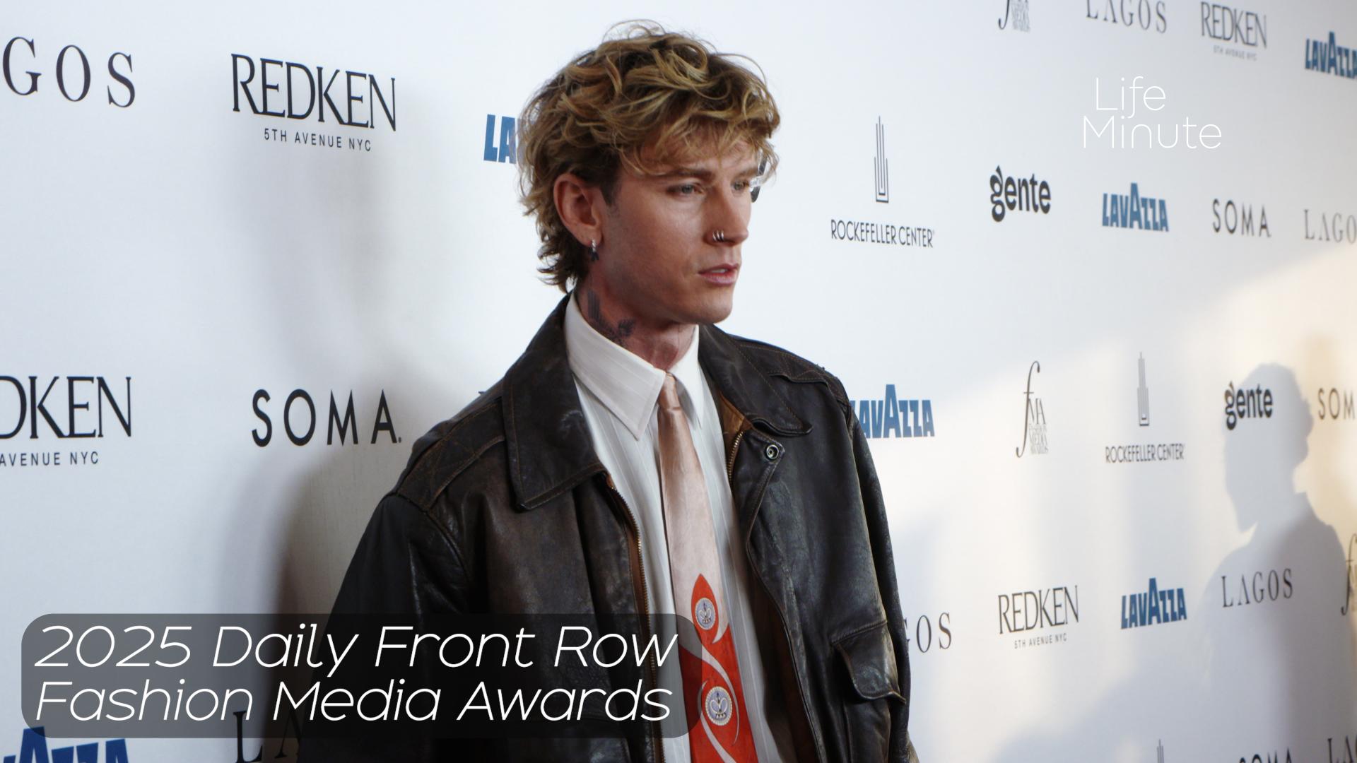 mgk honored with Style Icon