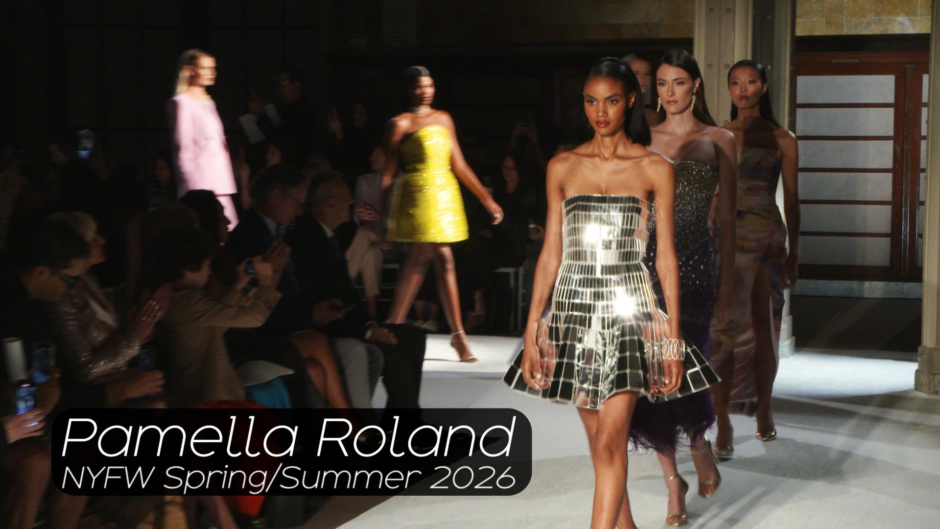 Pamella Roland’s SS26 Collection Channels the Spirit of Modern American Masters in a Bold Celebration of Color