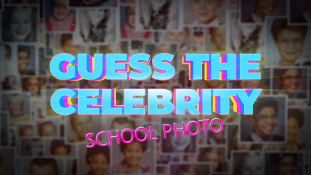 Guess the Celebrity School Photo
