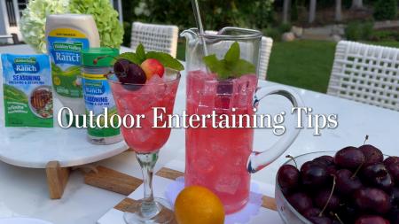 Outdoor Entertaining Tips