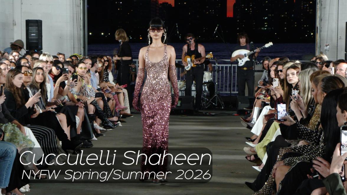 Flaming Hearts Ignite at Cucculelli Shaheen's NYFW Spring 2026 Runway Show