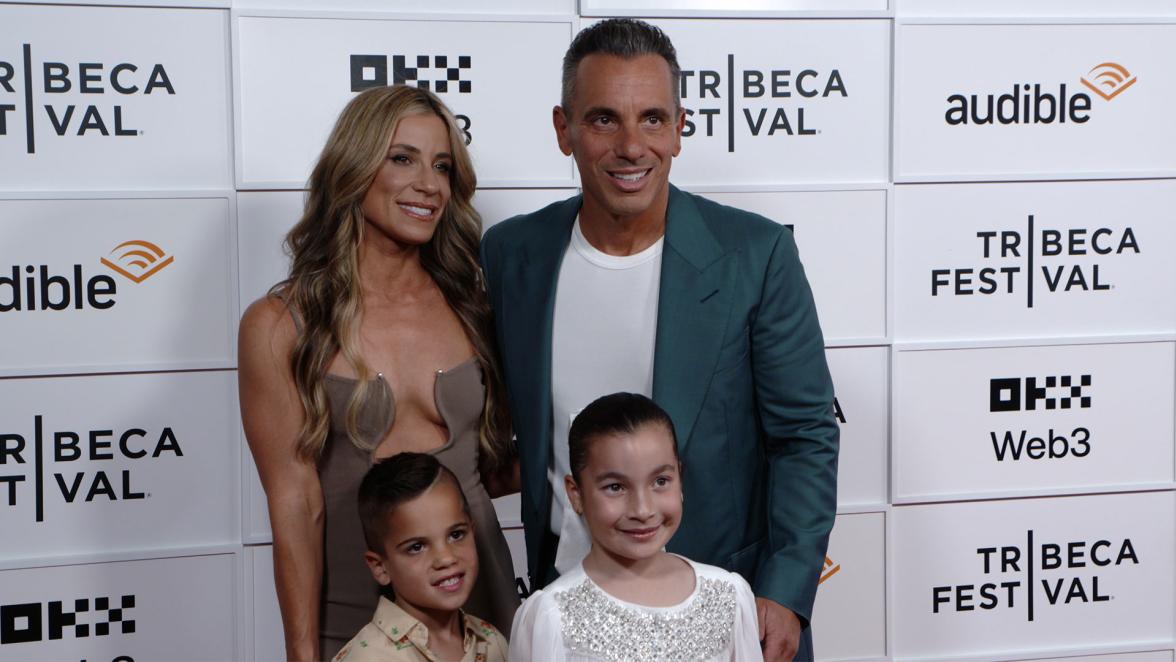 Sebastian Maniscalco Brings His Family Along and Talks Fatherhood at World Premiere Easy Money: The Charles Ponzi Story