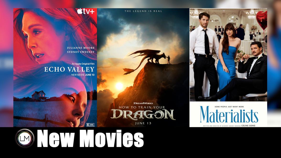 New Movies: Echo Valley, How to Train Your Dragon, and Materialists