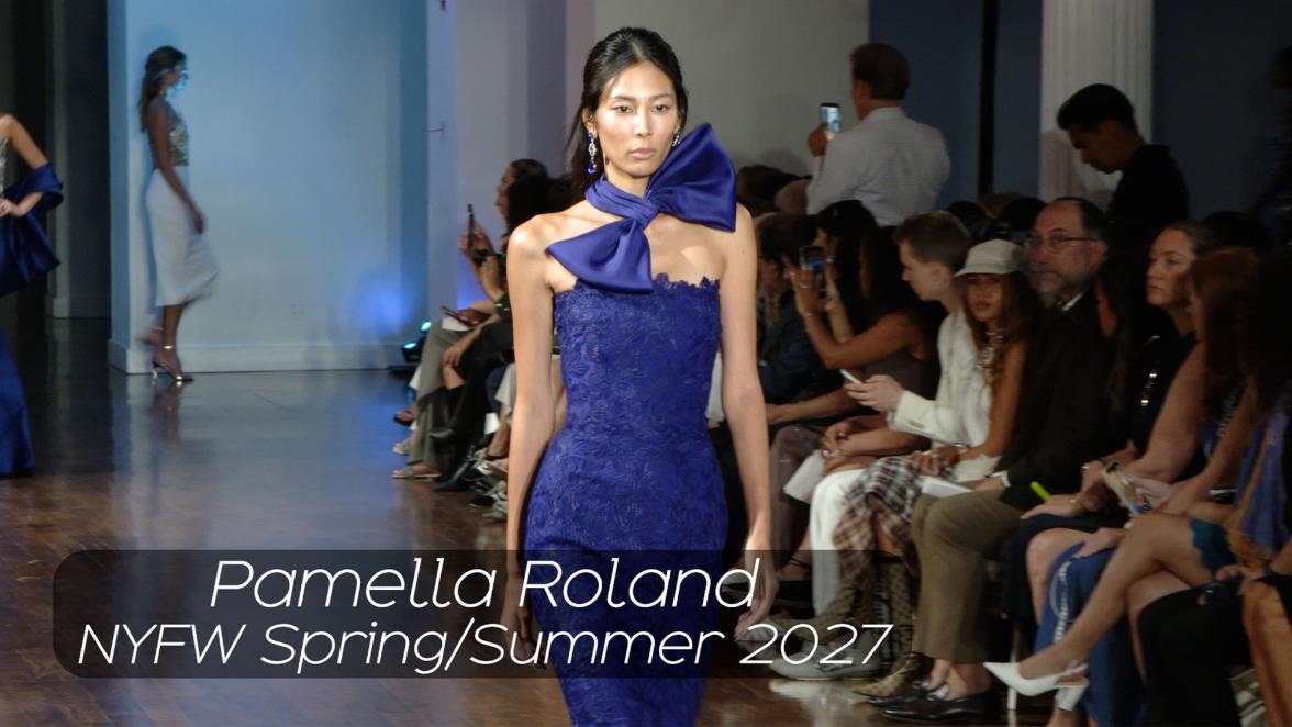Pamella Roland Brings Norway-Inspired Glamour to New York Fashion Week for Spring/Summer 2027