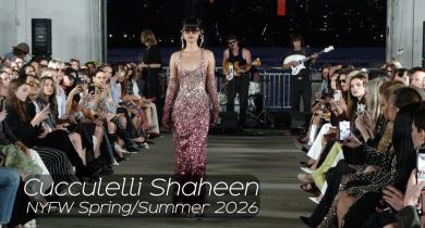 Flaming Hearts Ignite at Cucculelli Shaheen's NYFW Spring 2026 Runway Show