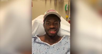 Lil Nas X hospitalized with partial face paralysis