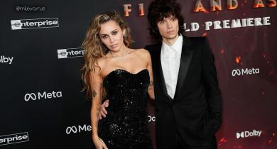 Miley Cyrus and Maxx Morando make first appearance as engaged couple 