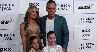 Sebastian Maniscalco Brings His Family Along and Talks Fatherhood at World Premiere Easy Money: The Charles Ponzi Story