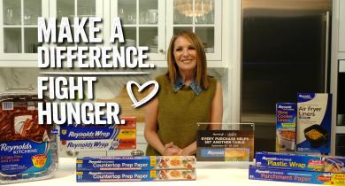 How Your Reynolds Purchase Can Help Provide Meals Through Feeding America