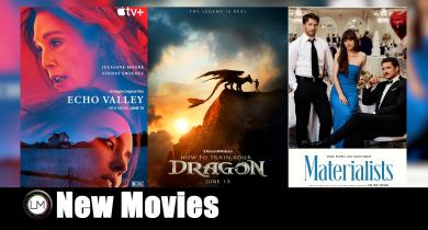 New Movies: Echo Valley, How to Train Your Dragon, and Materialists