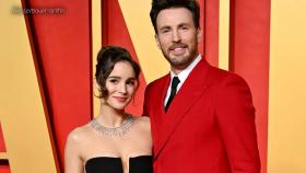 Chris Evans and Wife Alba Baptista welcome first child
